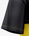 Raglan Short Sleeve Cage Jacket Mockup