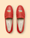 Women's Leather Loafers Mockup