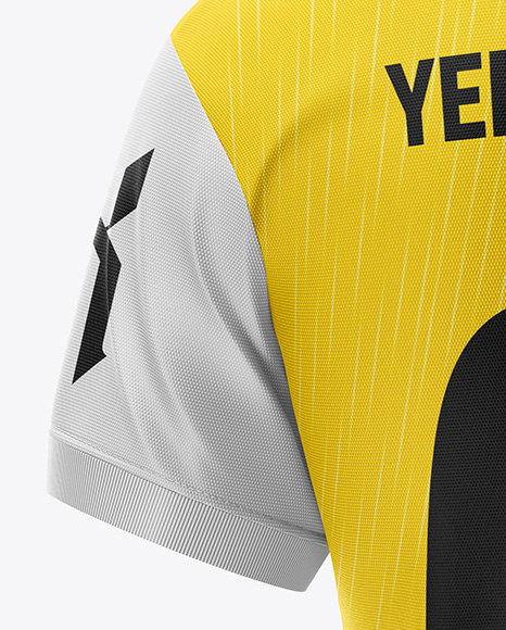 Soccer Polo Jersey Mockup