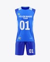Training Sleeveless Kit Mockup - Front View