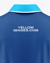 Men's Polo Shirt Mockup - Back View