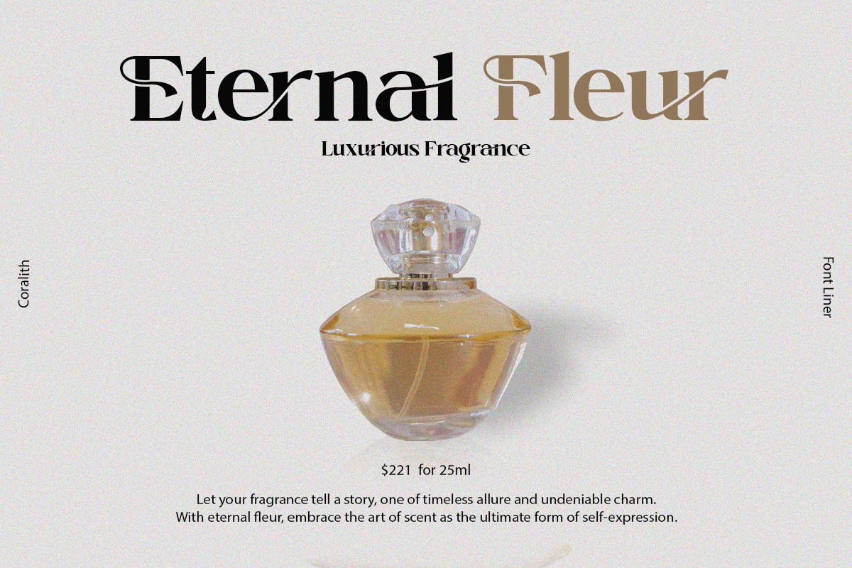 Coralith - Luxury Serif Font