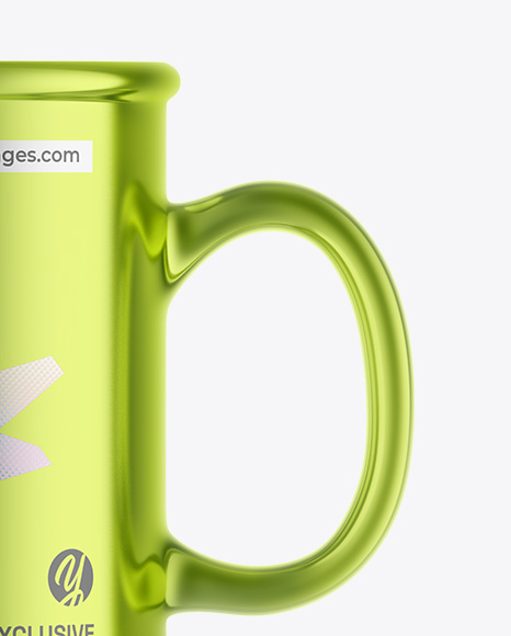 Metallic Mug Mockup