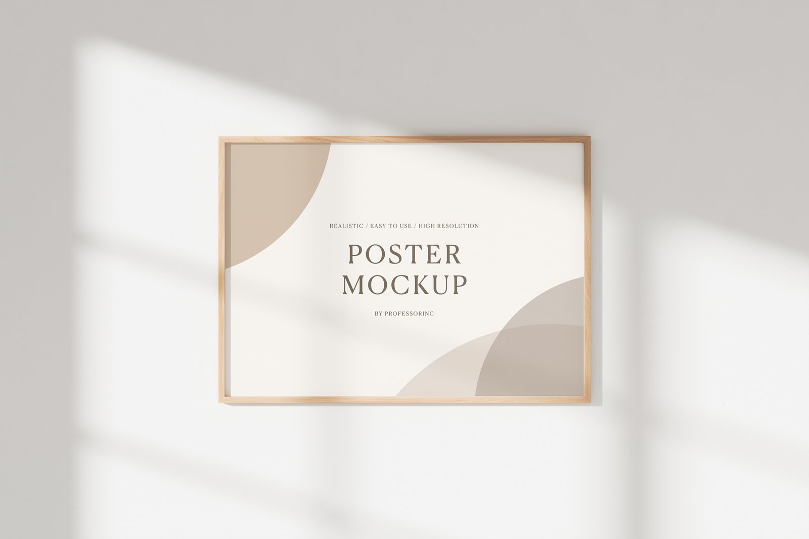 Landscape Poster Mockup Set