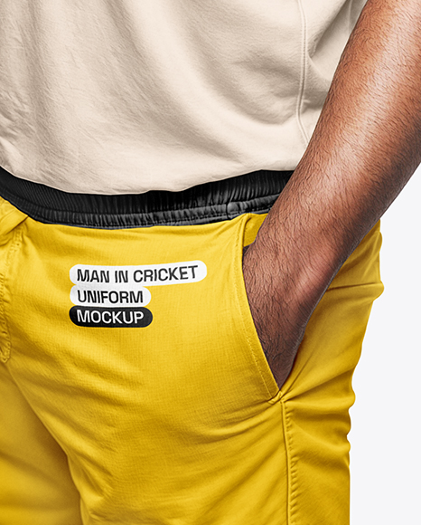 Indian Cricket Player Wearing a Polo Holding a Bat