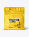Matte Coffee Bag Mockup