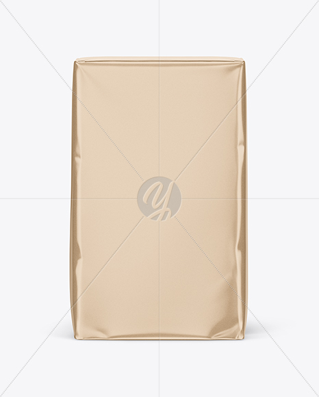 Kraft Paper Coffee Bag Mockup
