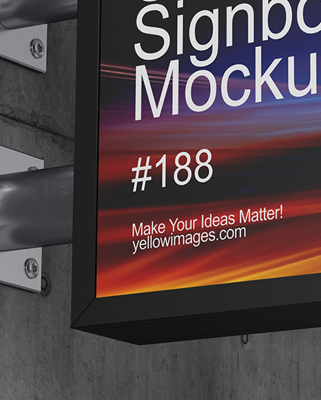 Signboard Mockup