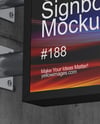 Signboard Mockup