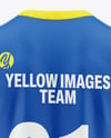 Basketball Jersey Mockup - Back View
