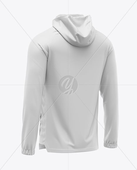 Hooded All Weather Jacket Mockup
