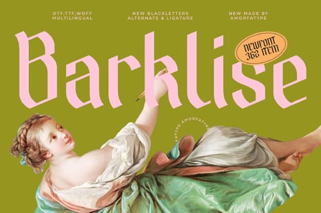 Barklise – Modern Blackletters