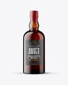 Amber Bottle Mockup