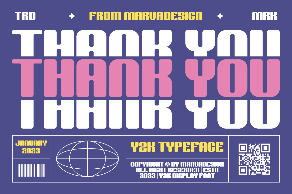 Year Sync Font