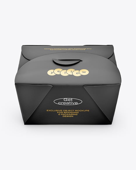 Paper Box Mockup