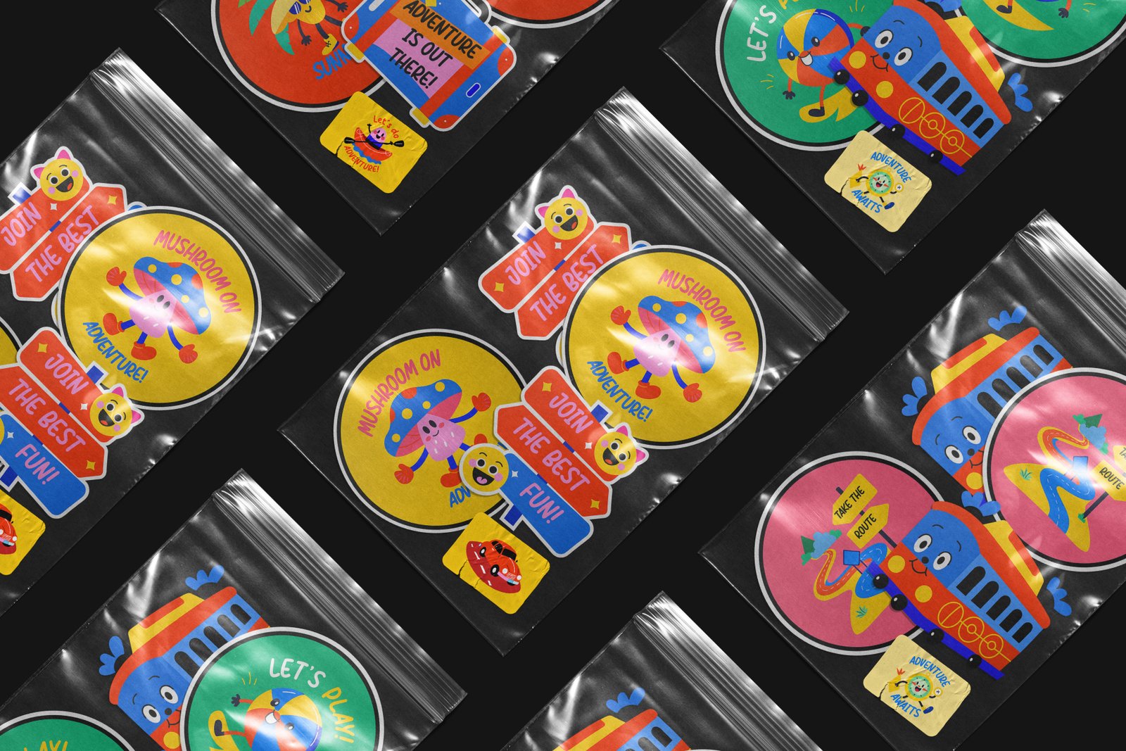 World Travel Stickers
