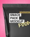 Matte Snack Pack Mockup