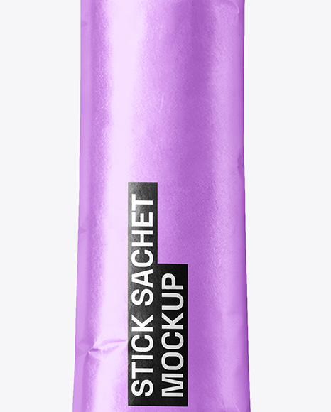 Matte Stick Sachet Mockup