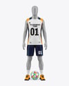 Training Sleeveless Kit Mockup - Front View
