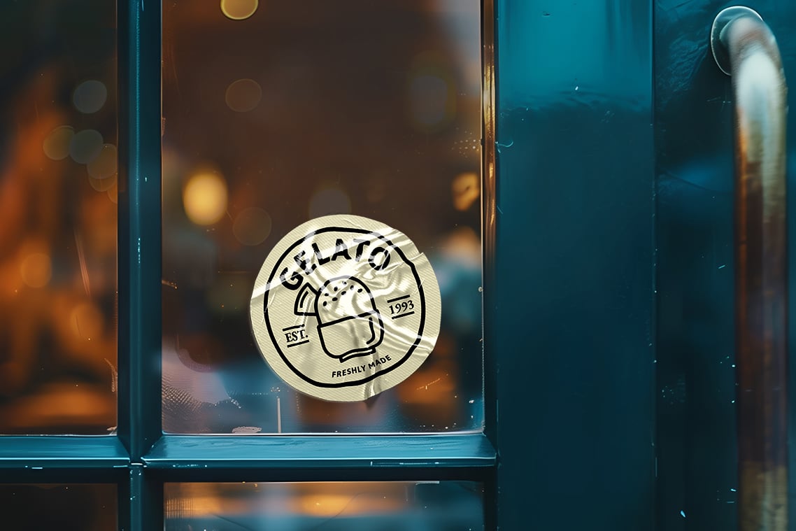 Sticker Mockups Bundle