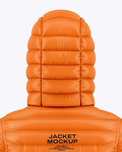 Glossy Down Jacket Mockup