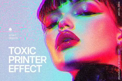 Toxic Printer Photo Effect - Add-Ons