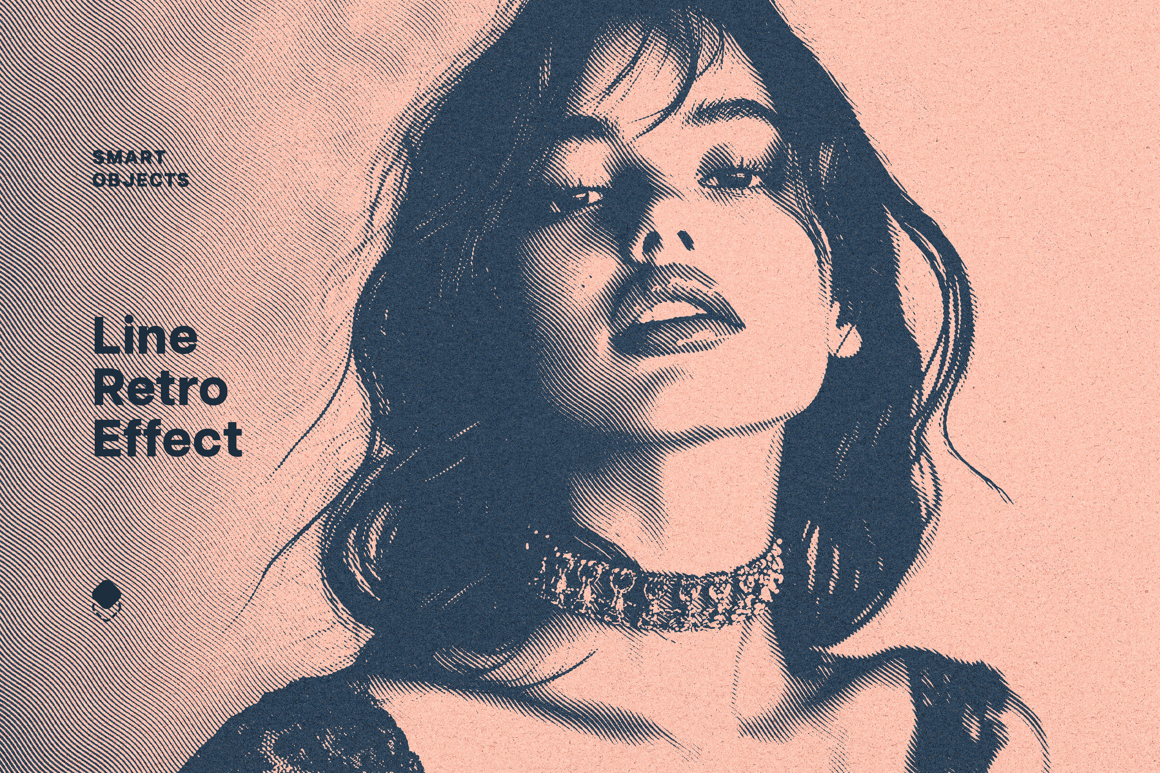 Engraved Line Photo Effect