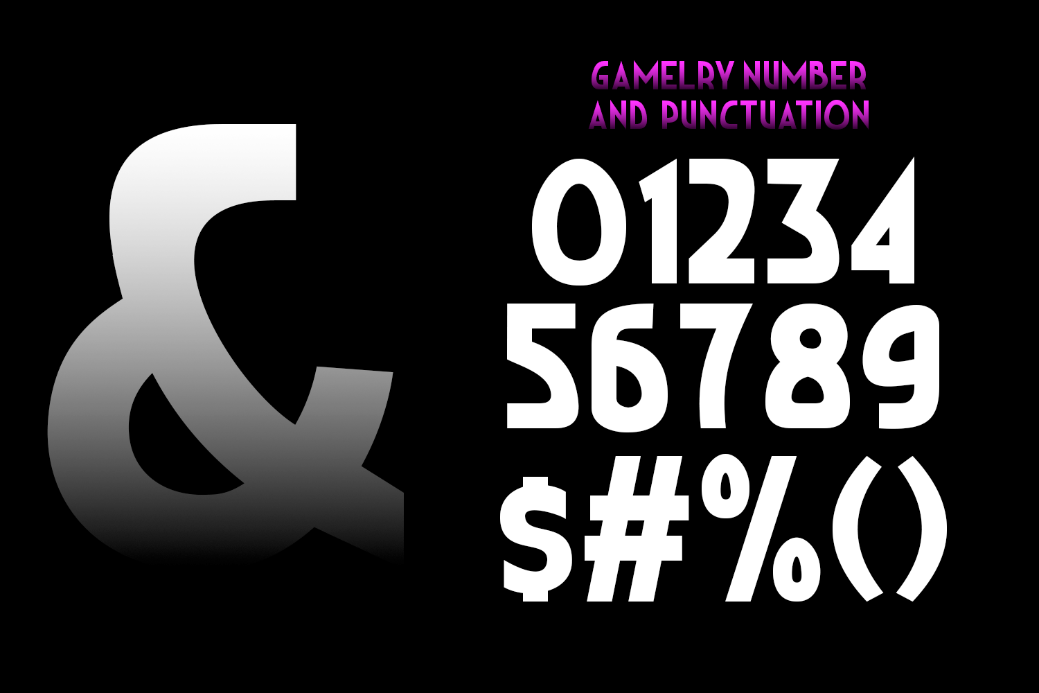 Gamelry Font