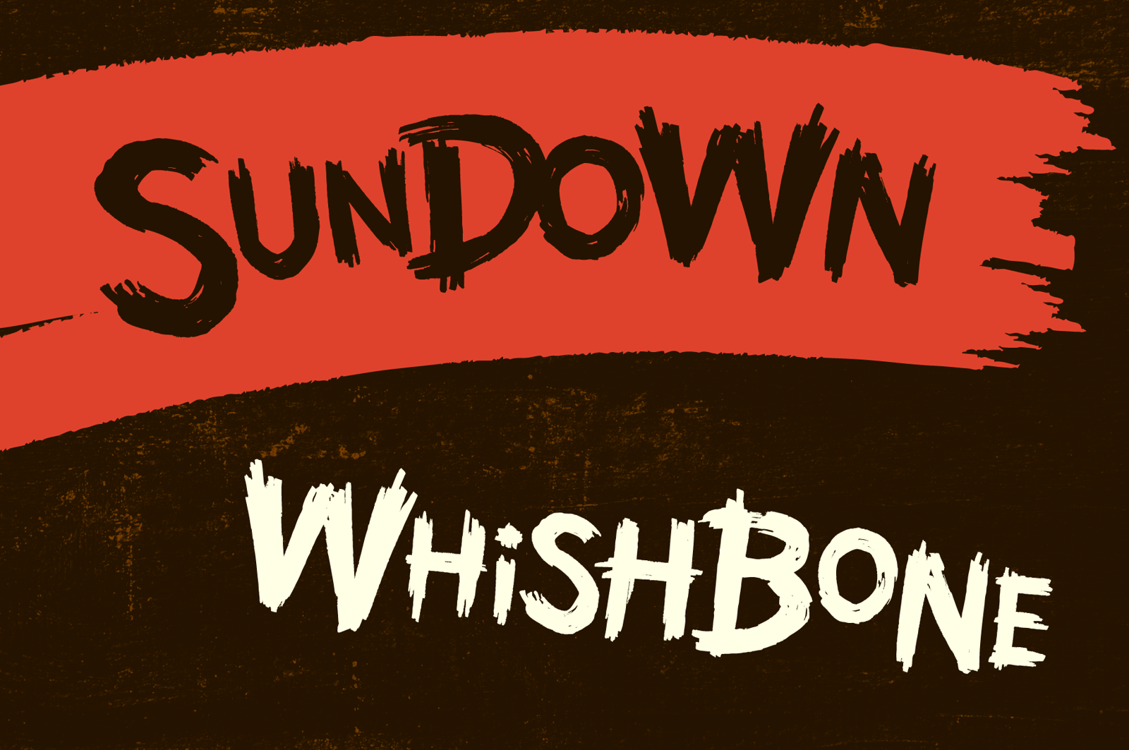 Grim Prairie: A Hand-Drawn Western Horror Brush Font