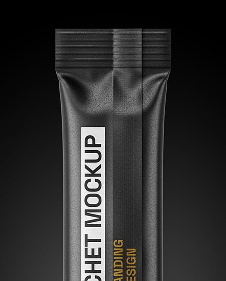 Kraft Stick Sachet Mockup