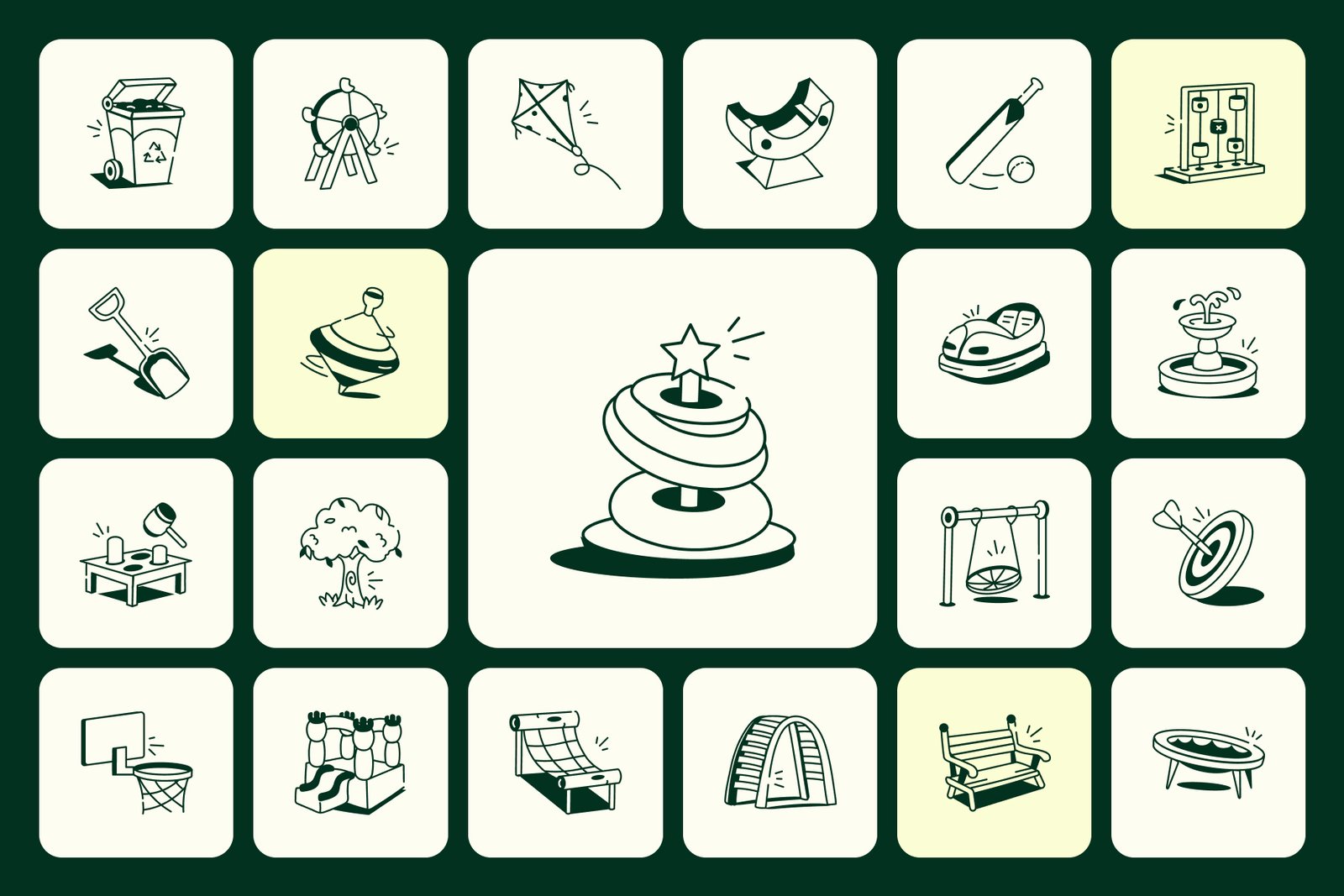 Playground Drawing Art Set