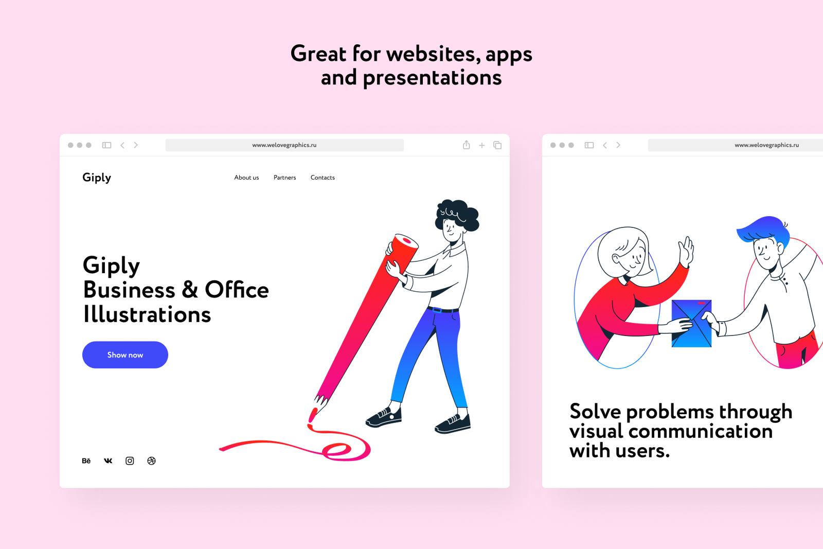 Giply Office Illustrations