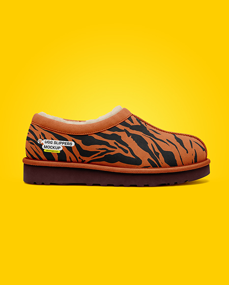 Women's UGG Slipper Mockup