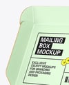 Opened Paper Mailing Box Mockup