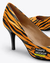Pair of Pumps Mockup