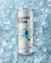 Slim Aluminium Can in Ice Mockup