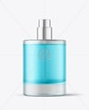 Color Liquid Frosted Glass Perfume Bottle Mockup