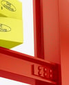 Paper Boxes on the Beams Mockup