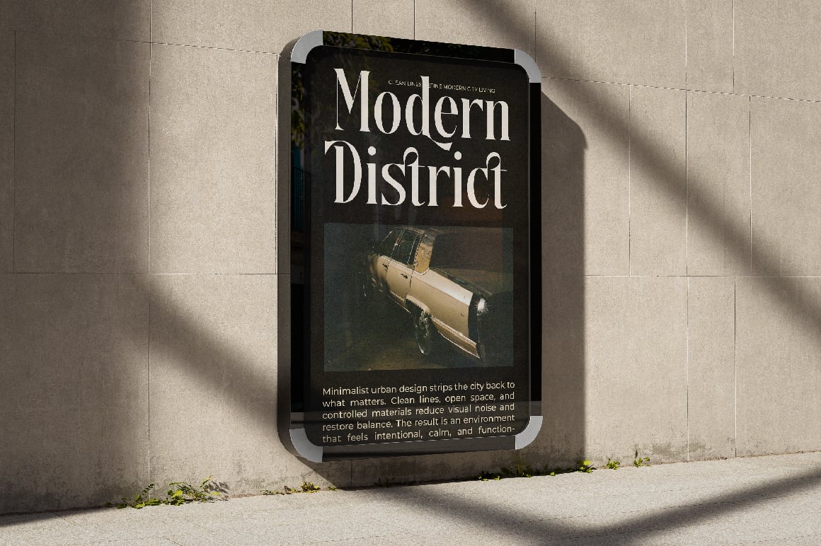 Disriete Modern Serif Display