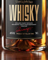 Whiskey Bottle Mockup