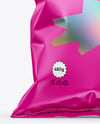 Matte Snack Bag Mockup