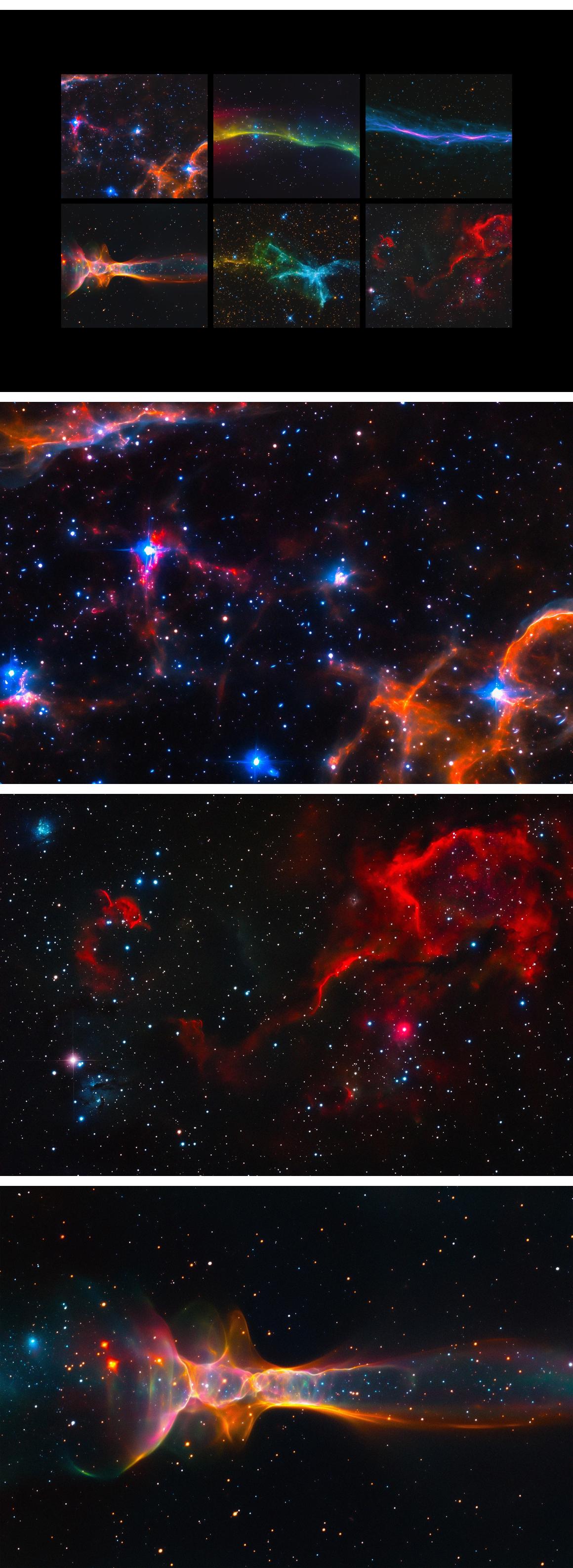 Abstract Space Backgrounds
