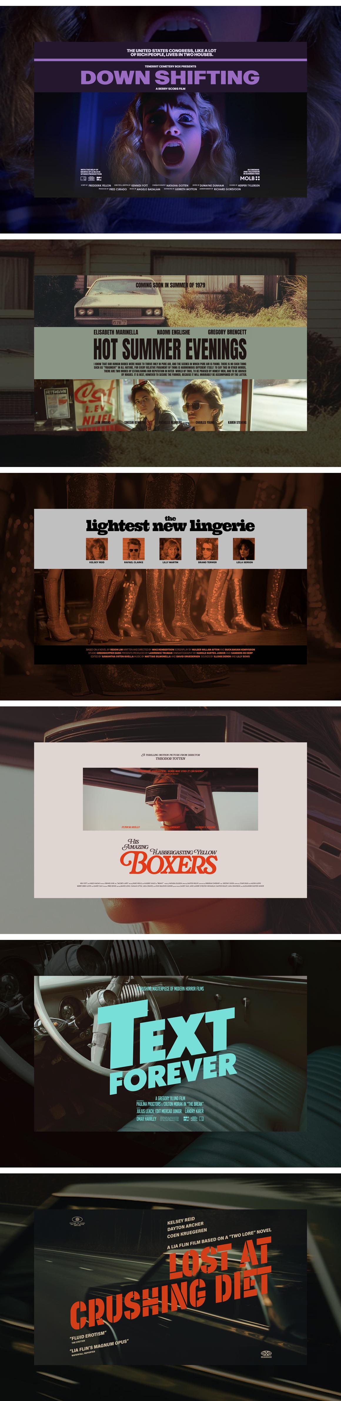 Old Movie Titles Collection