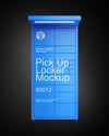 Pick Up Locker Mockup - Front View