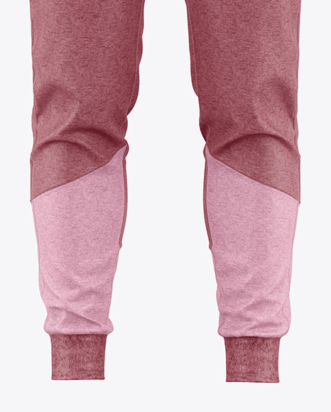 Heather Men’s Pants Mockup - Front View