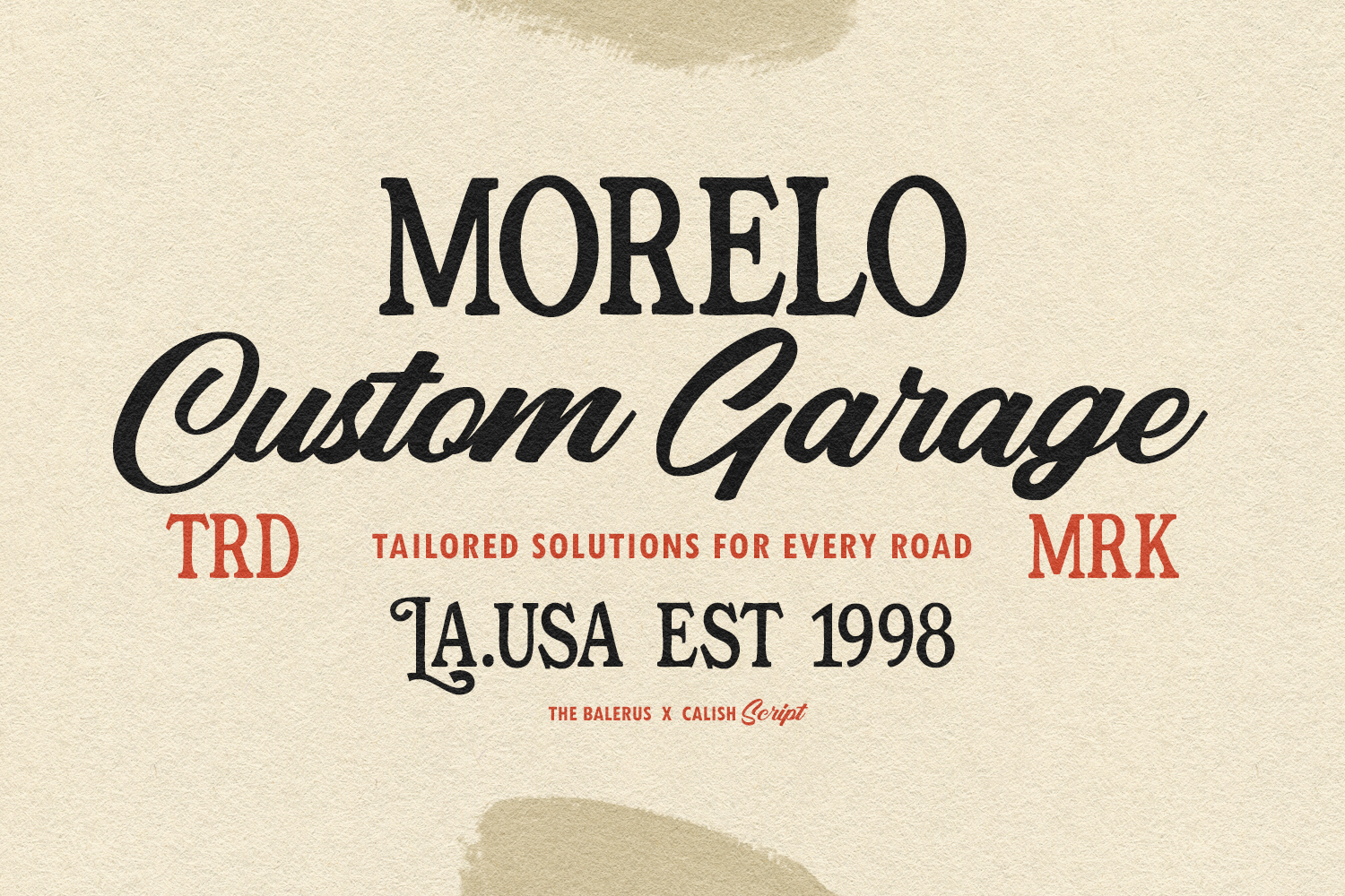 The Balerus – Bold Vintage Serif