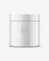 Glossy Cosmetic Jar Mockup