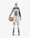 Basketball Full Kit Mockup - Front View