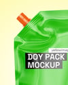 Glossy Doy Pack Mockup