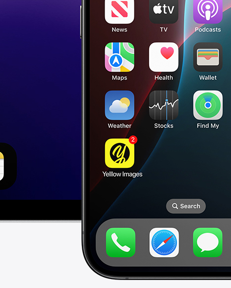 Apple iPhone with iPad Mockup